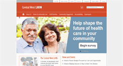 Desktop Screenshot of centralwestlhin.on.ca