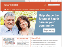 Tablet Screenshot of centralwestlhin.on.ca